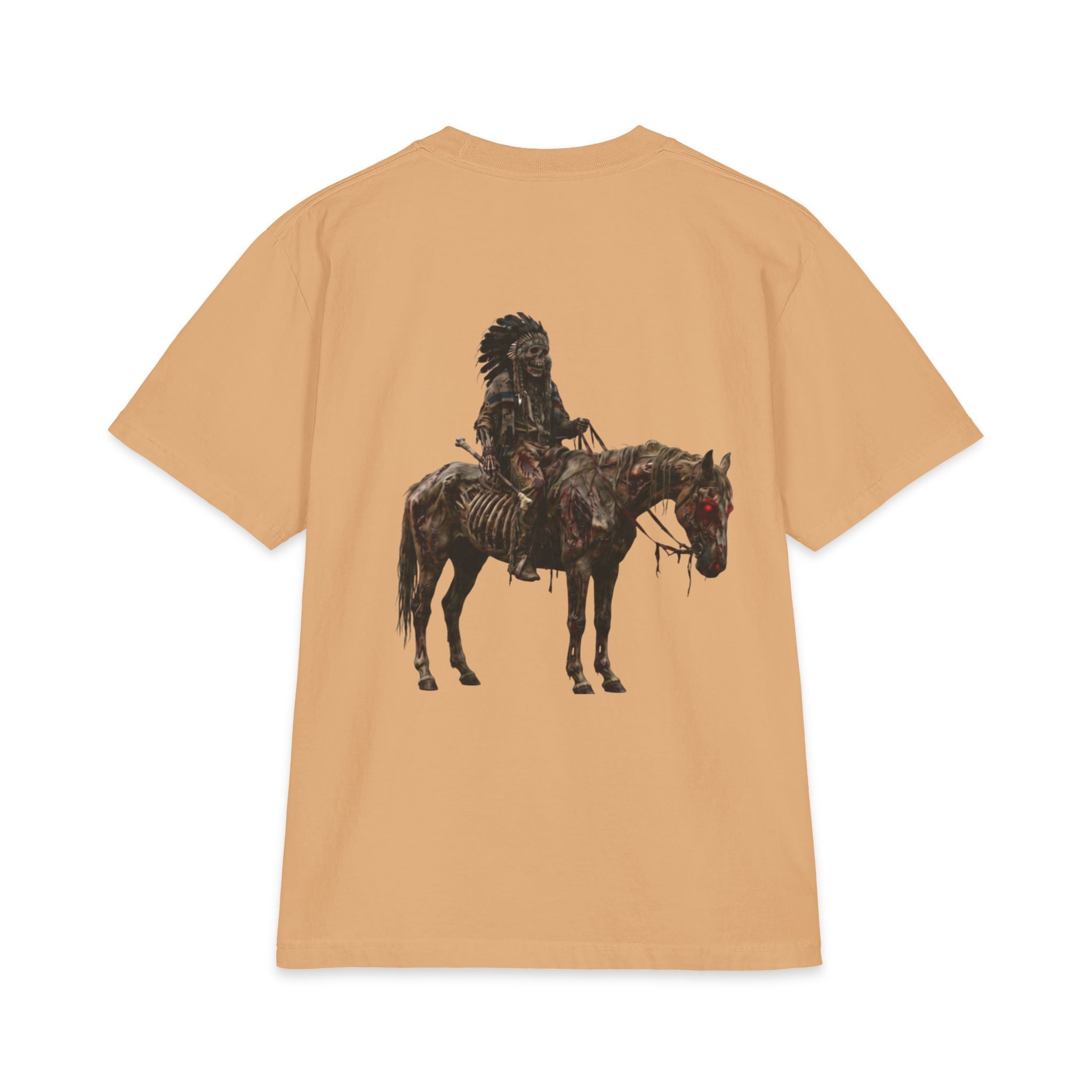 Western Warrior T‑Shirt — Native Horse Rider Graphic Tee