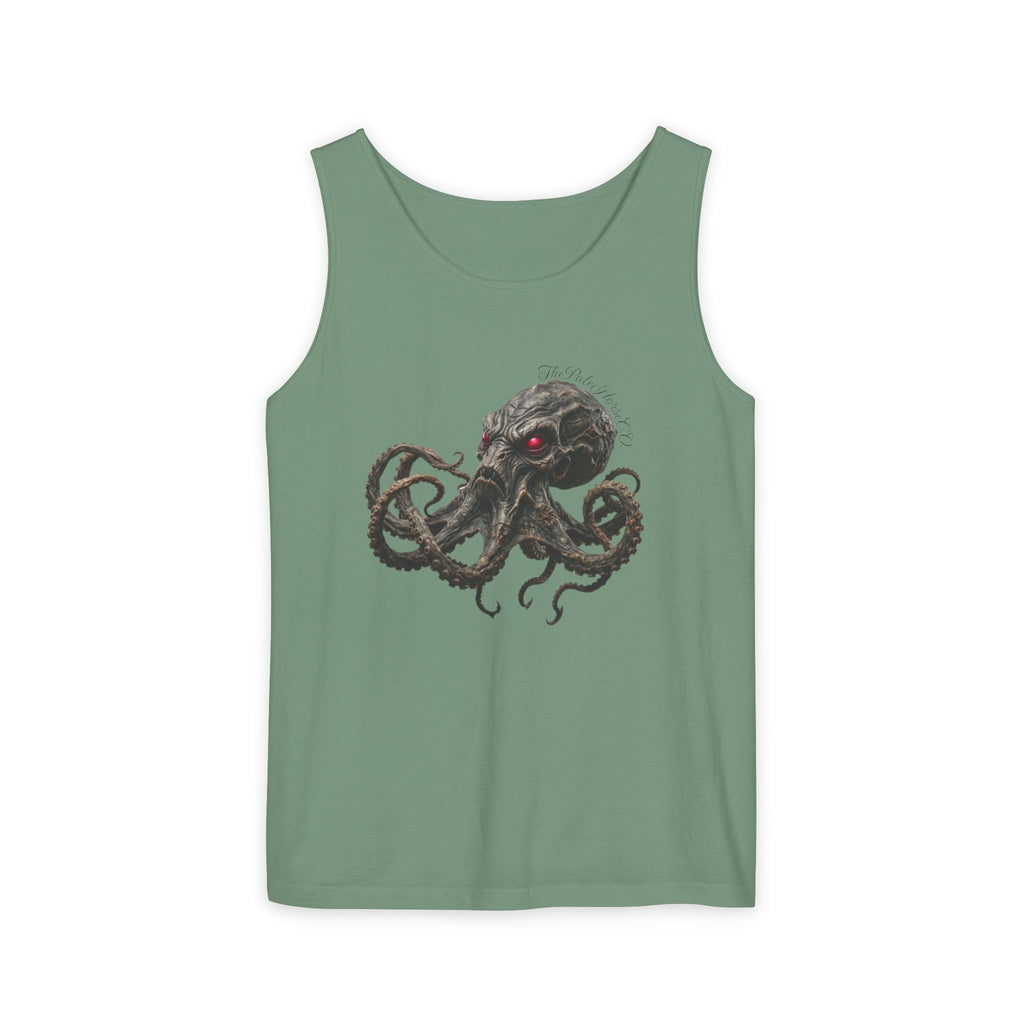 Octopus Skull Tank Top — Dark Nautical Graphic Tank