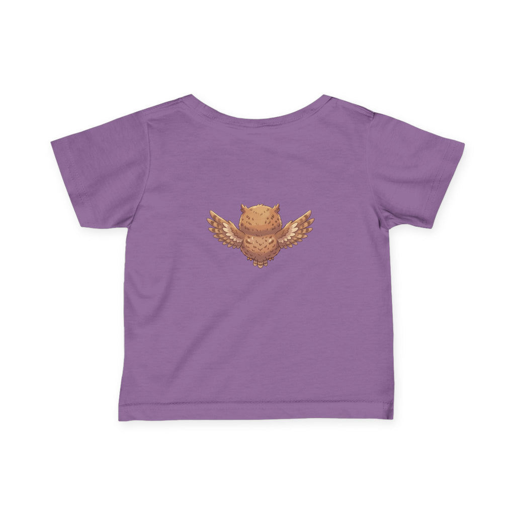 Infant Tee — Cute Flying Owl Baby T‑Shirt