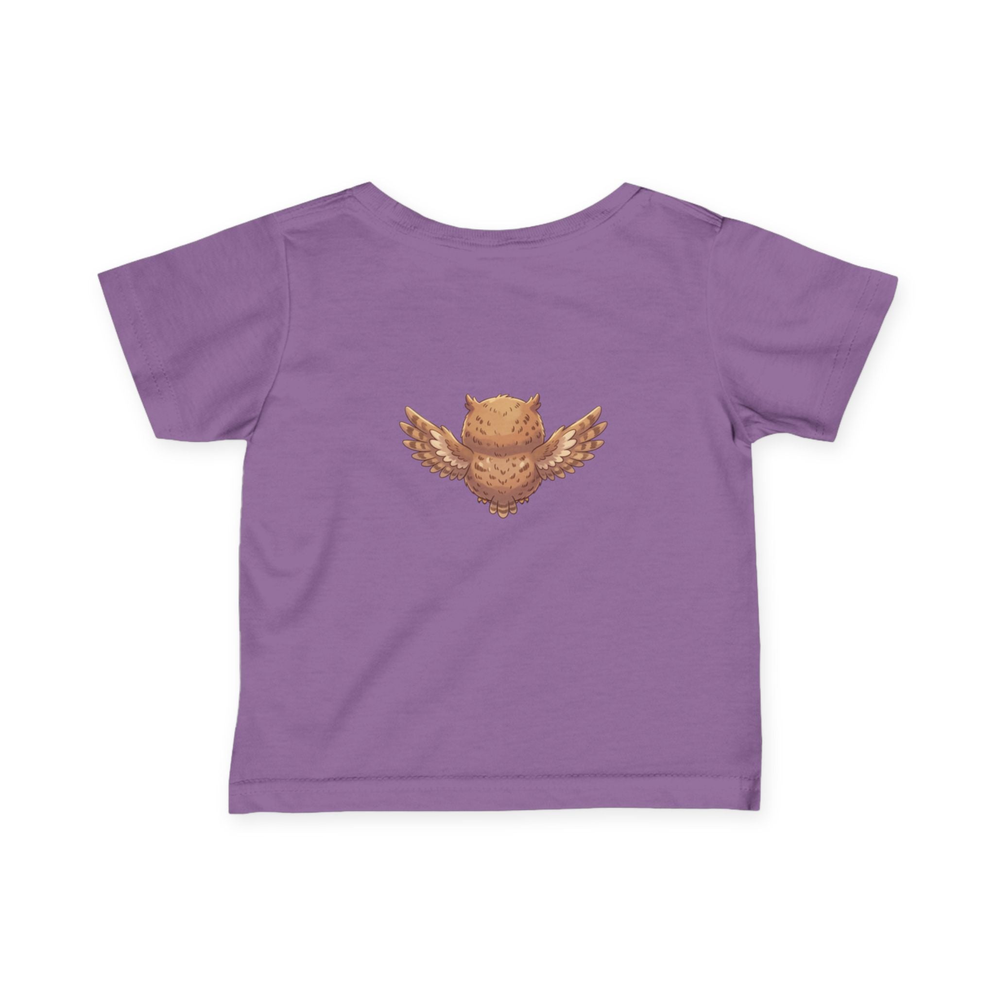 Infant Tee — Cute Flying Owl Baby T‑Shirt