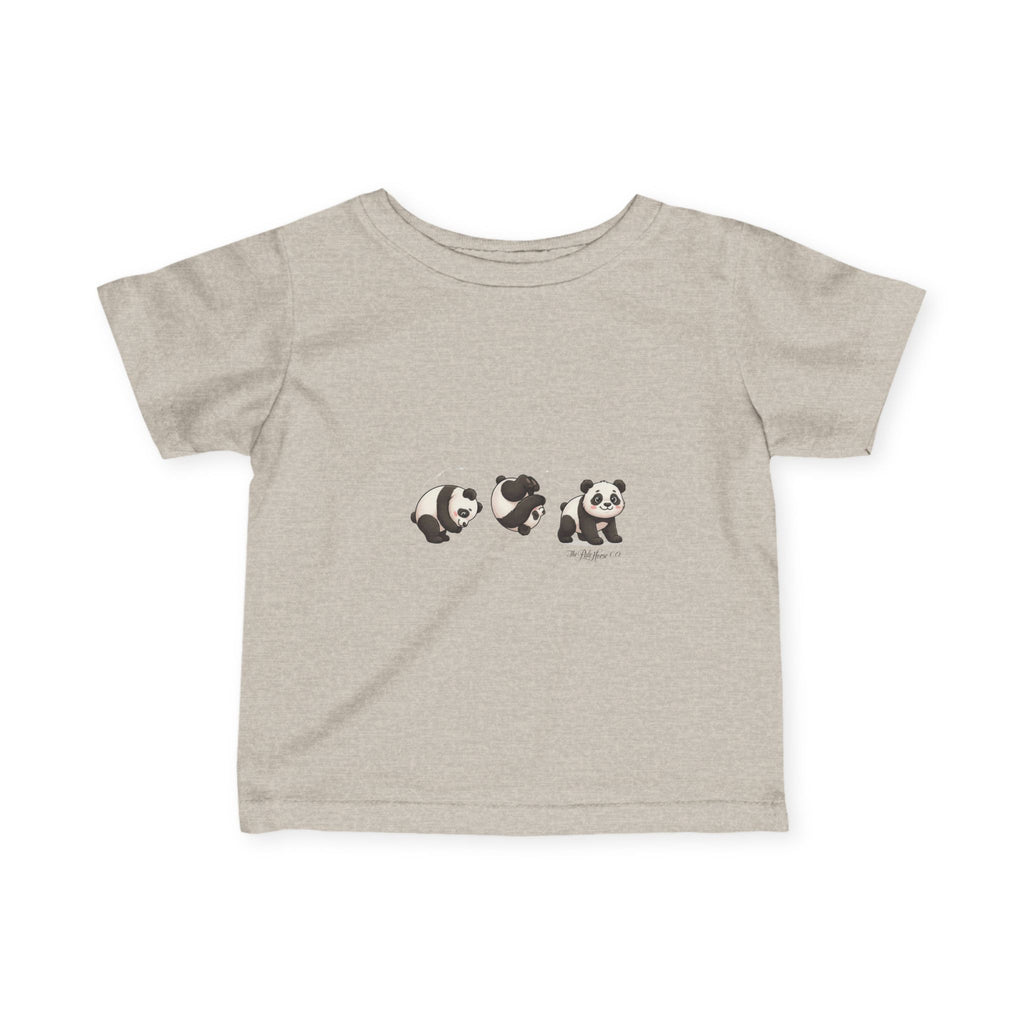 Adorable Somersaulting Baby Panda Shirt