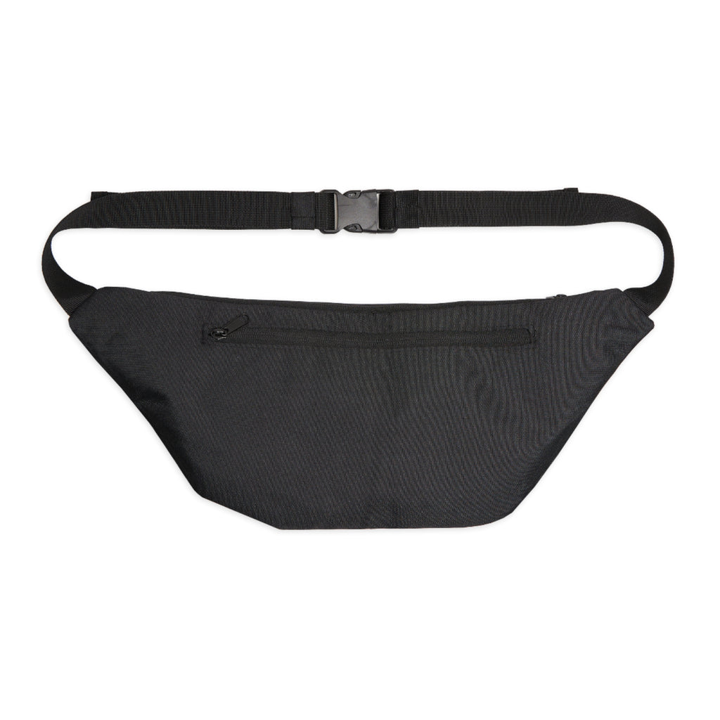 Horse Head Graphic Fanny Pack — Large Teal Waist Bag with 'Ride or Die' Vibe