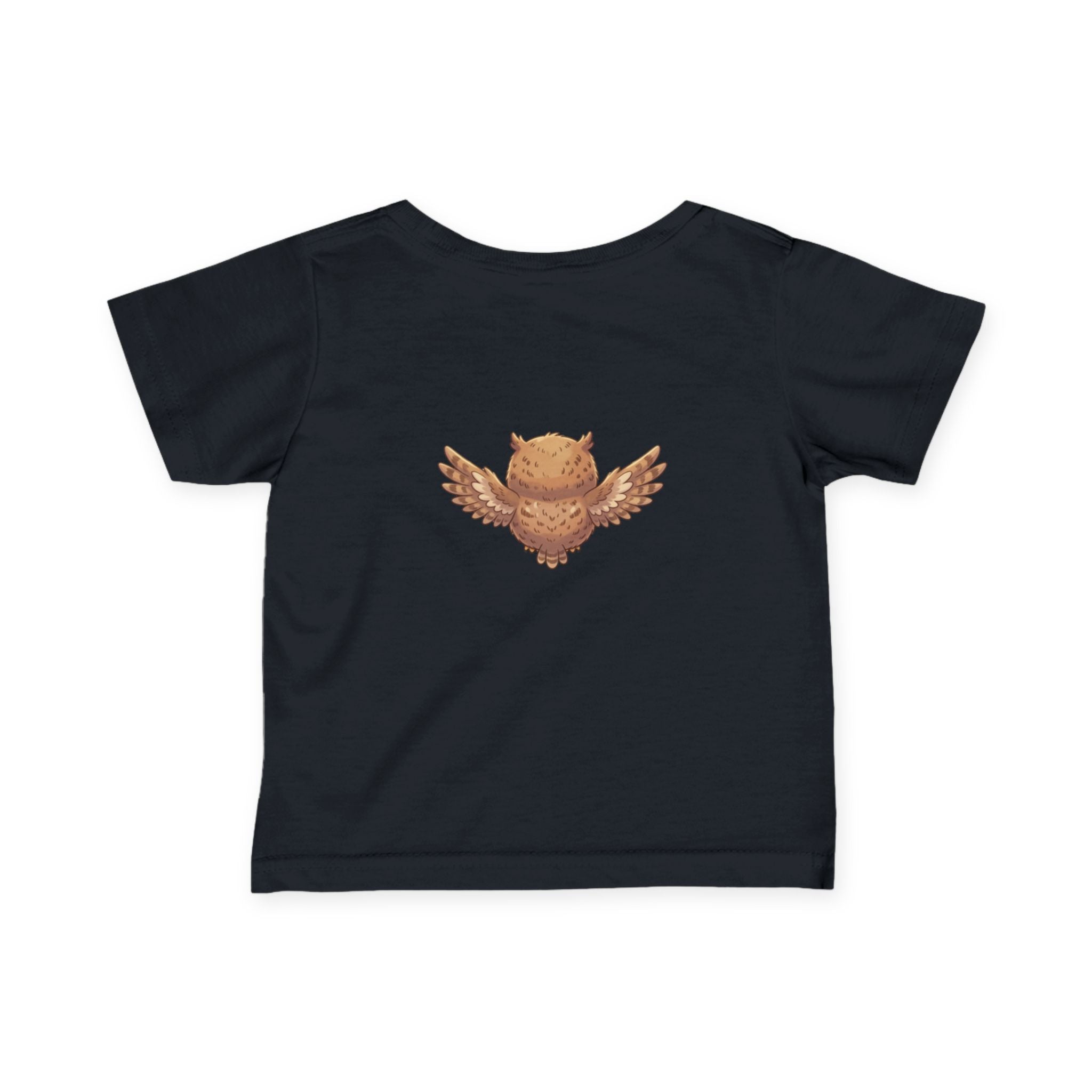 Infant Tee — Cute Flying Owl Baby T‑Shirt