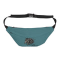 Horse Head Graphic Fanny Pack — Large Teal Waist Bag with 'Ride or Die' Vibe