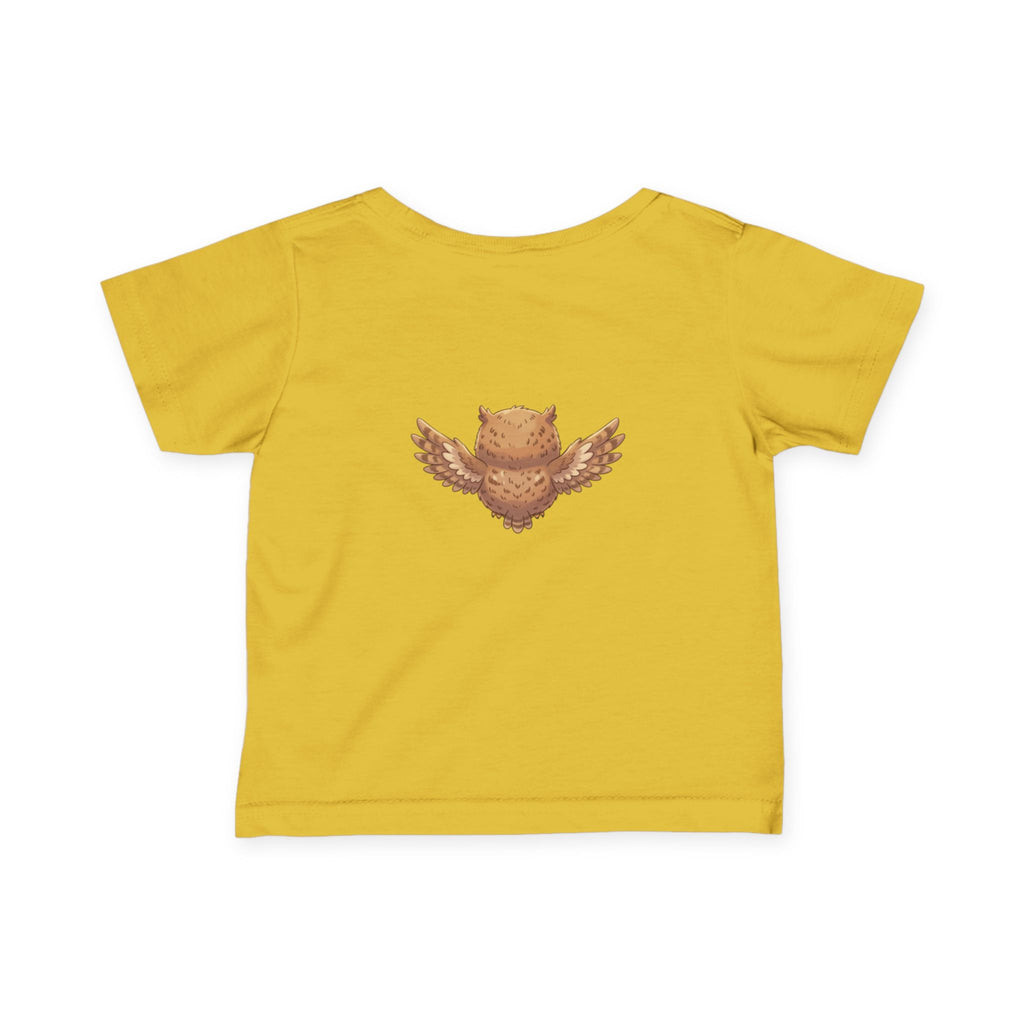 Infant Tee — Cute Flying Owl Baby T‑Shirt