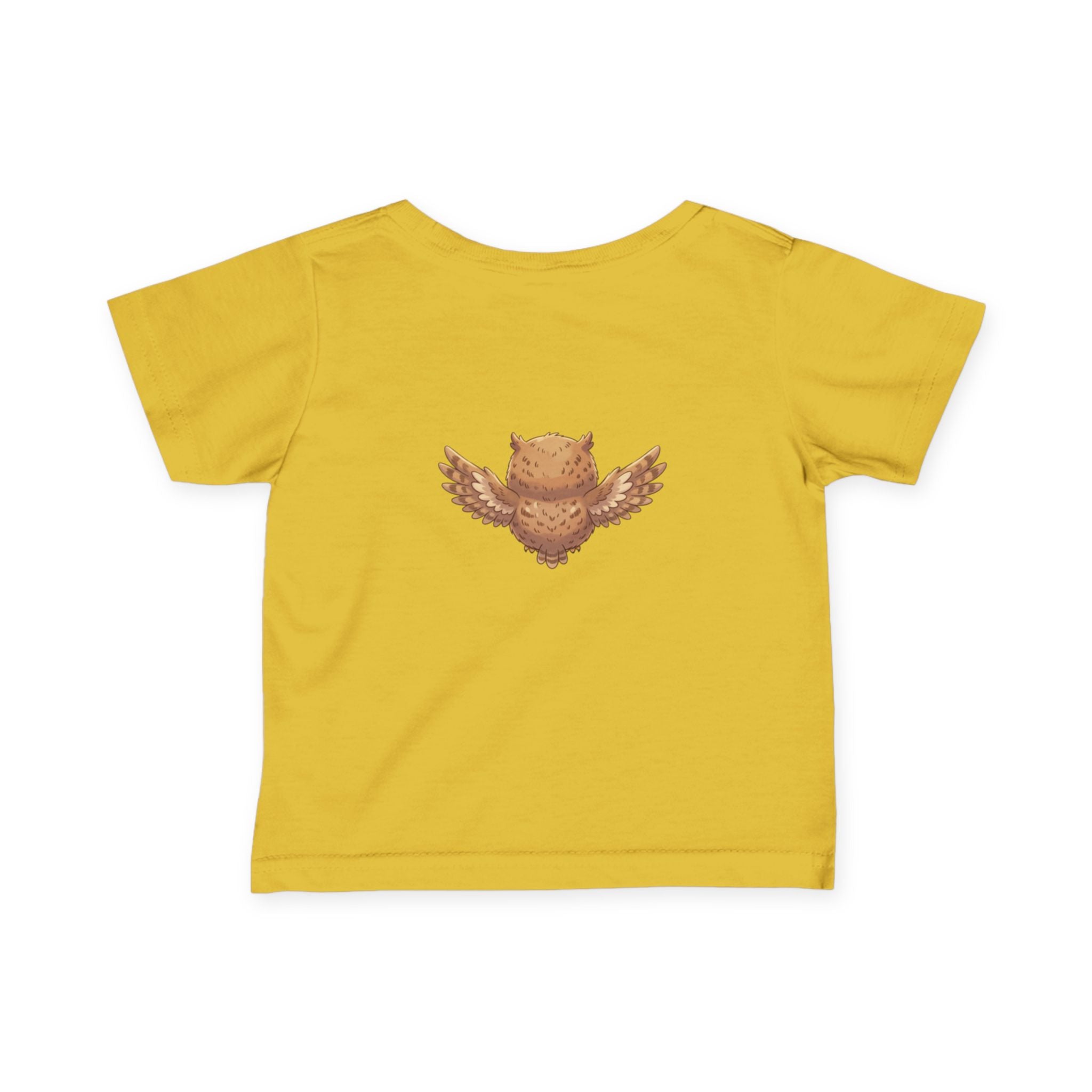 Infant Tee — Cute Flying Owl Baby T‑Shirt