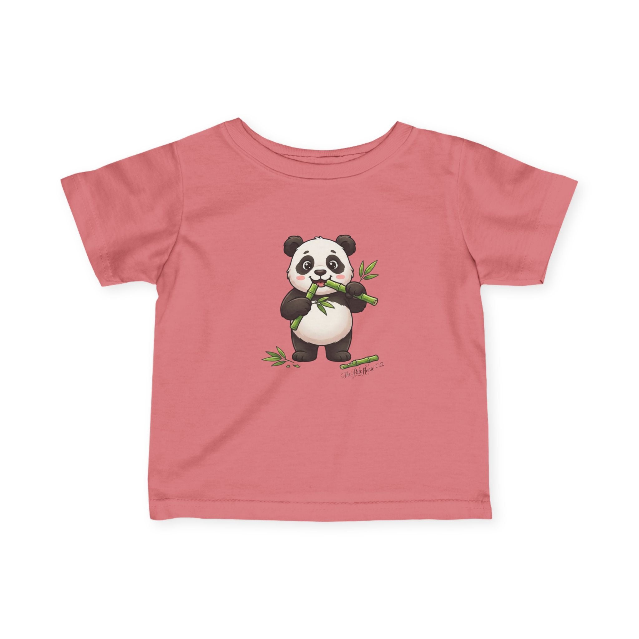 Infant Panda Tee — Cute Bamboo-Loving Baby Panda Shirt for Newborns & Toddlers