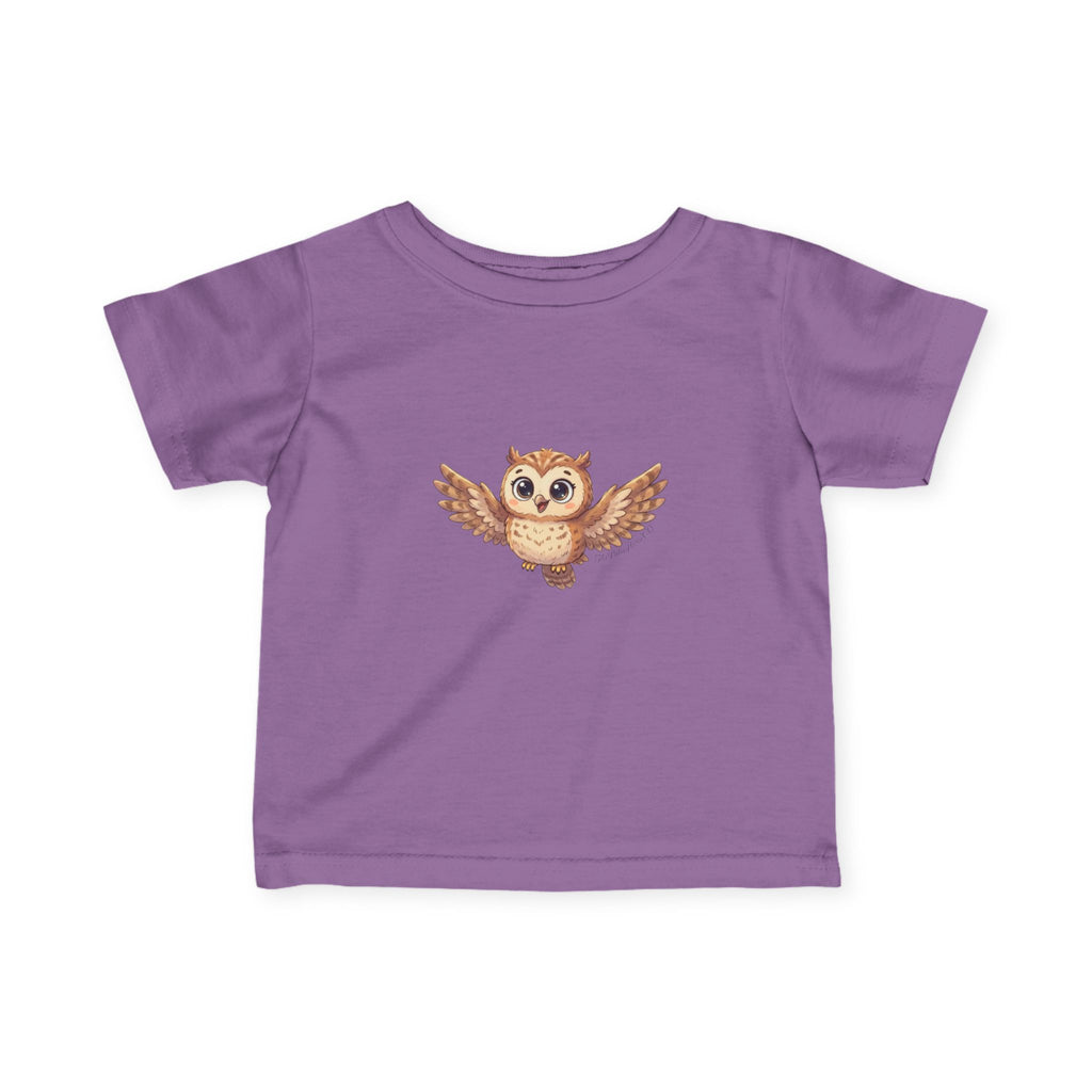 Infant Tee — Cute Flying Owl Baby T‑Shirt