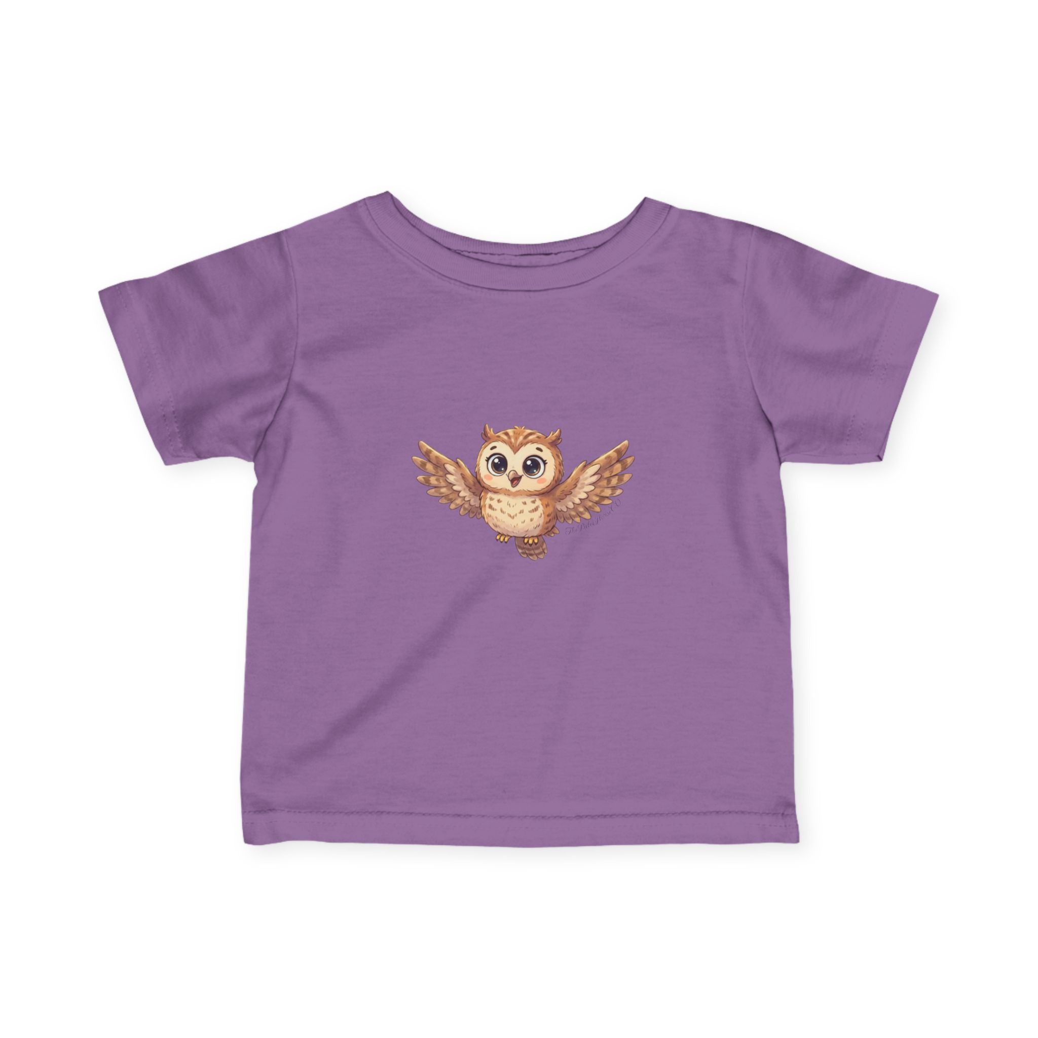 Infant Tee — Cute Flying Owl Baby T‑Shirt