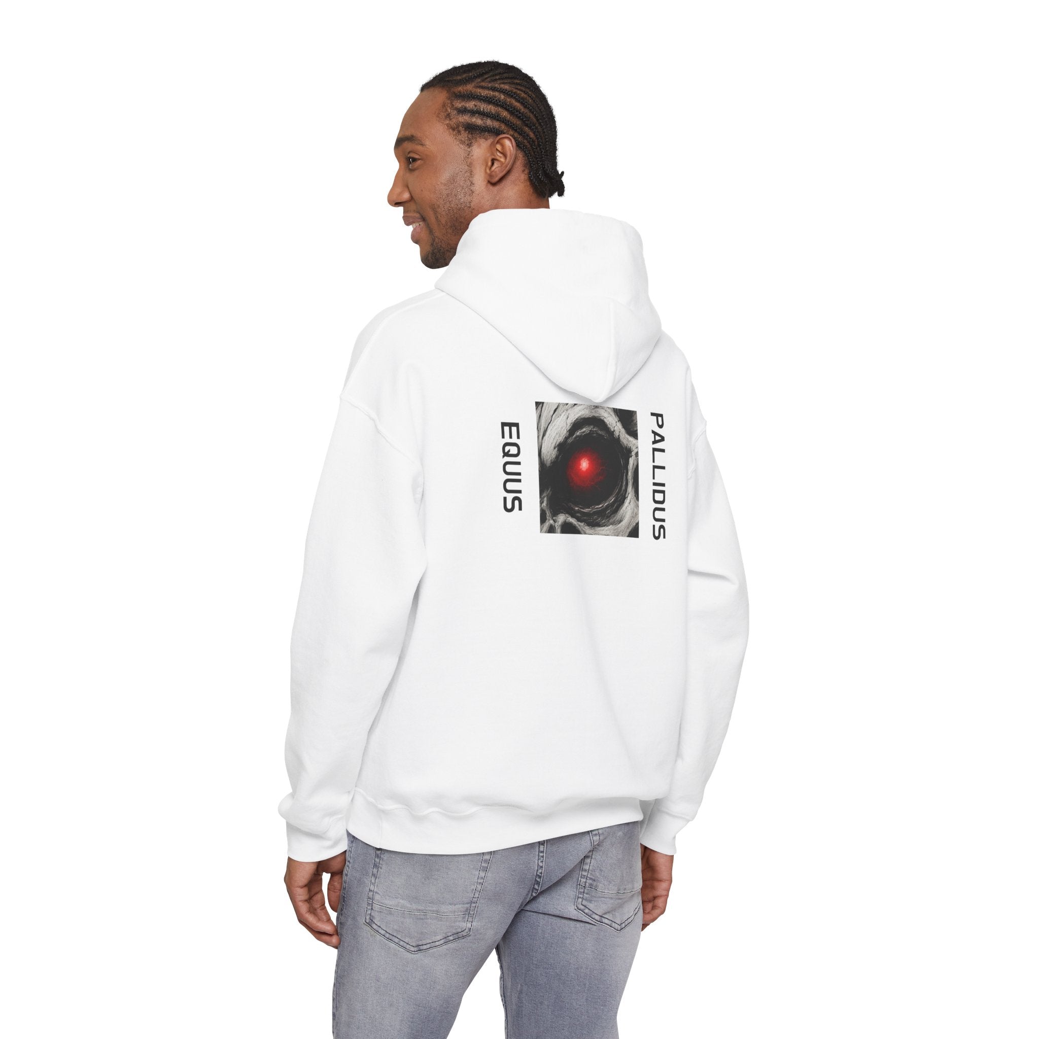 Hoodie — Dark Horse Graphic Pullover with 'Equus Pallidus' Back Art
