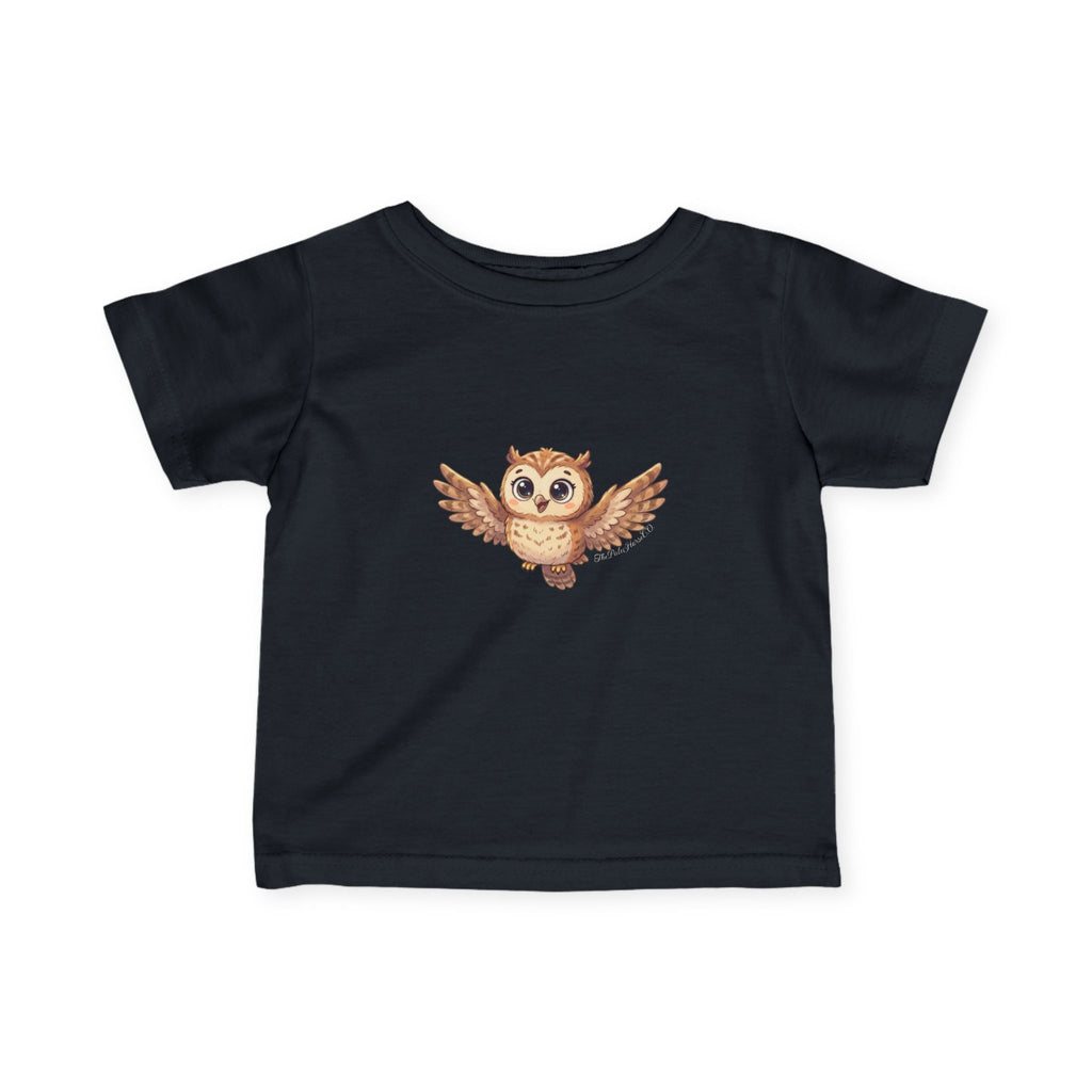 Infant Tee — Cute Flying Owl Baby T‑Shirt