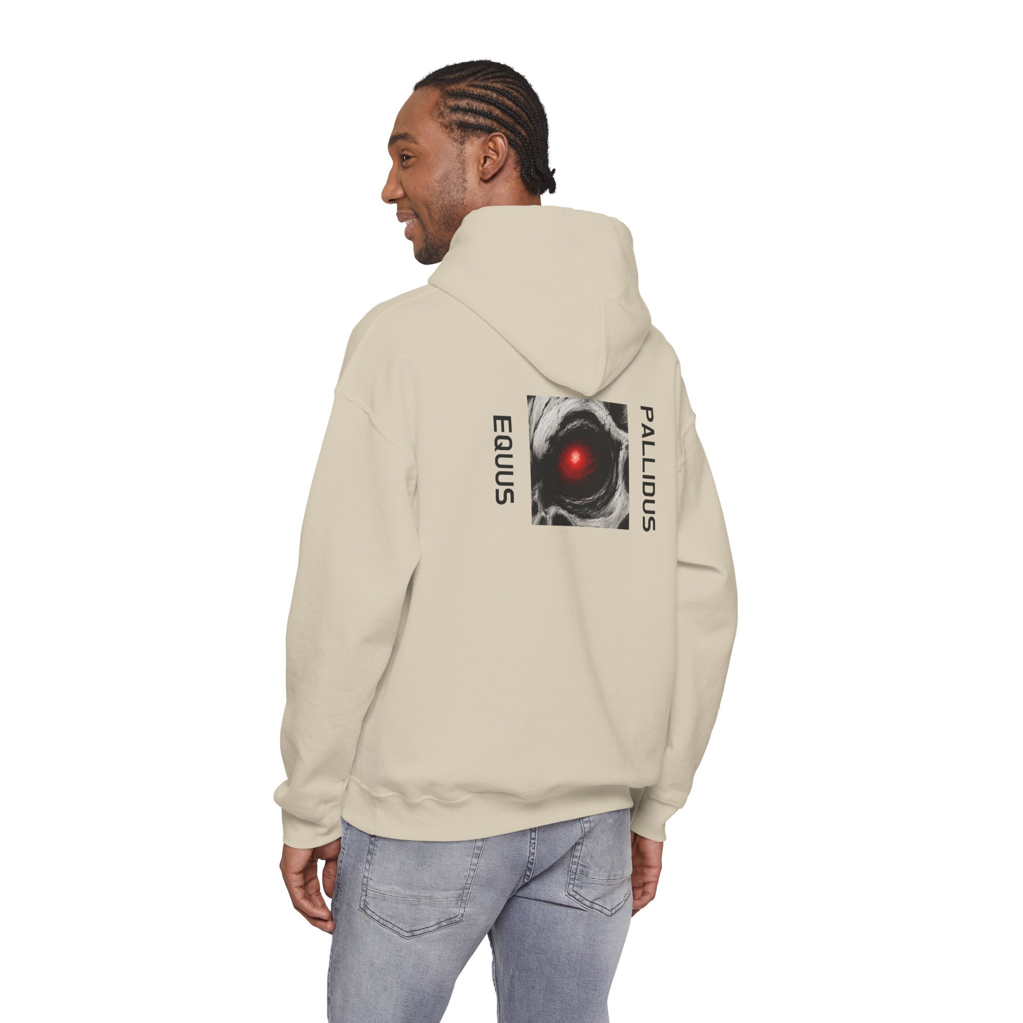 Hoodie — Dark Horse Graphic Pullover with 'Equus Pallidus' Back Art