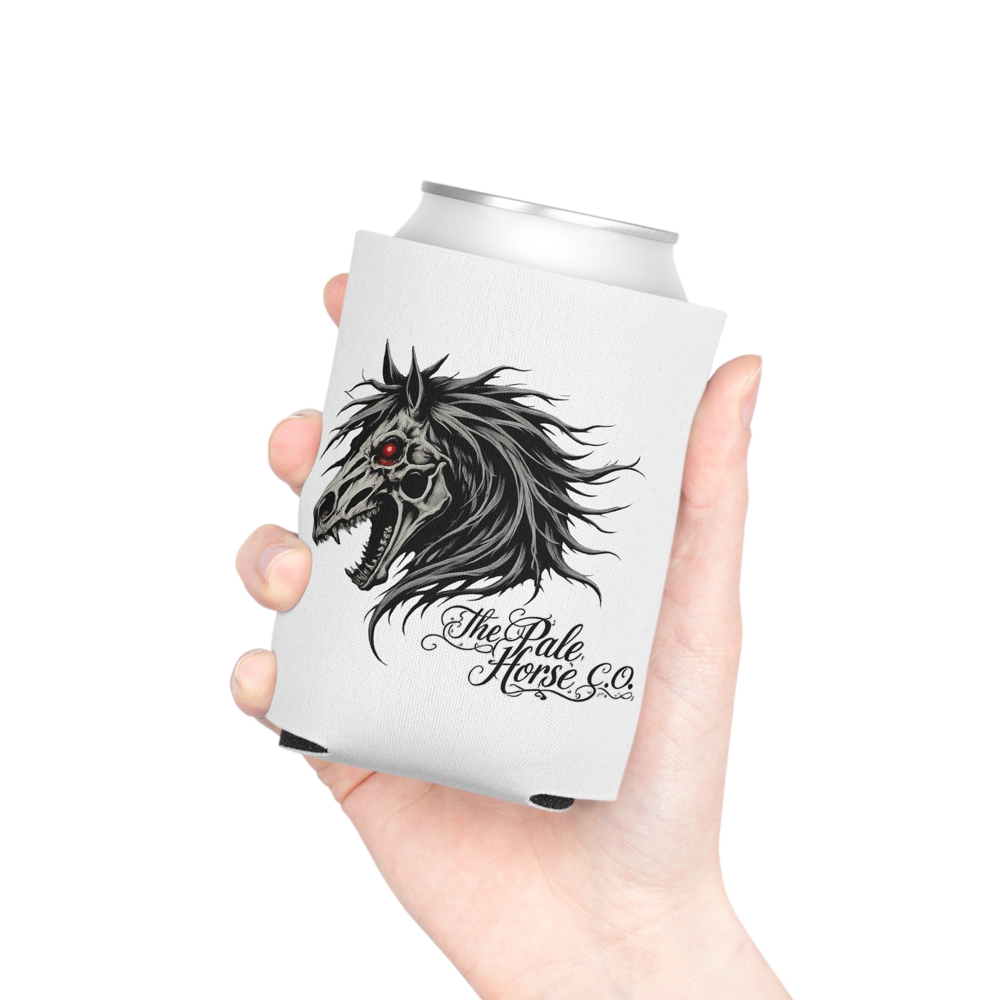 Can Cooler — Dark Horse Skull Design Cooler ("The Pale Horse Inc")