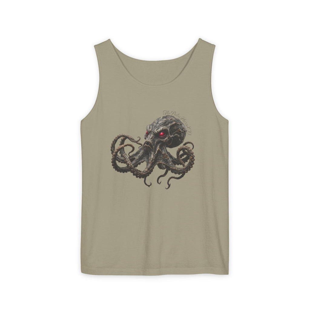 Octopus Skull Tank Top — Dark Nautical Graphic Tank