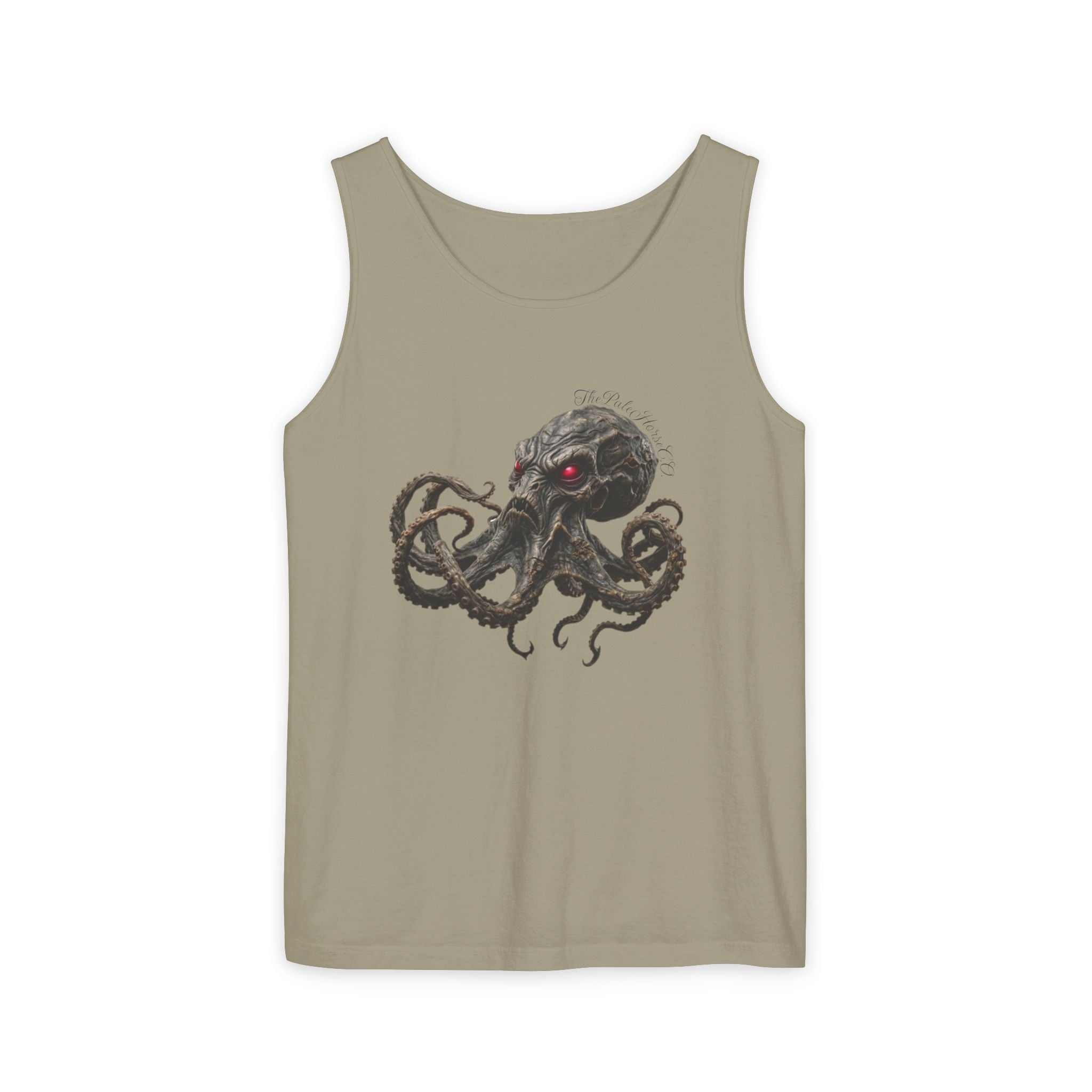 Octopus Skull Tank Top — Dark Nautical Graphic Tank