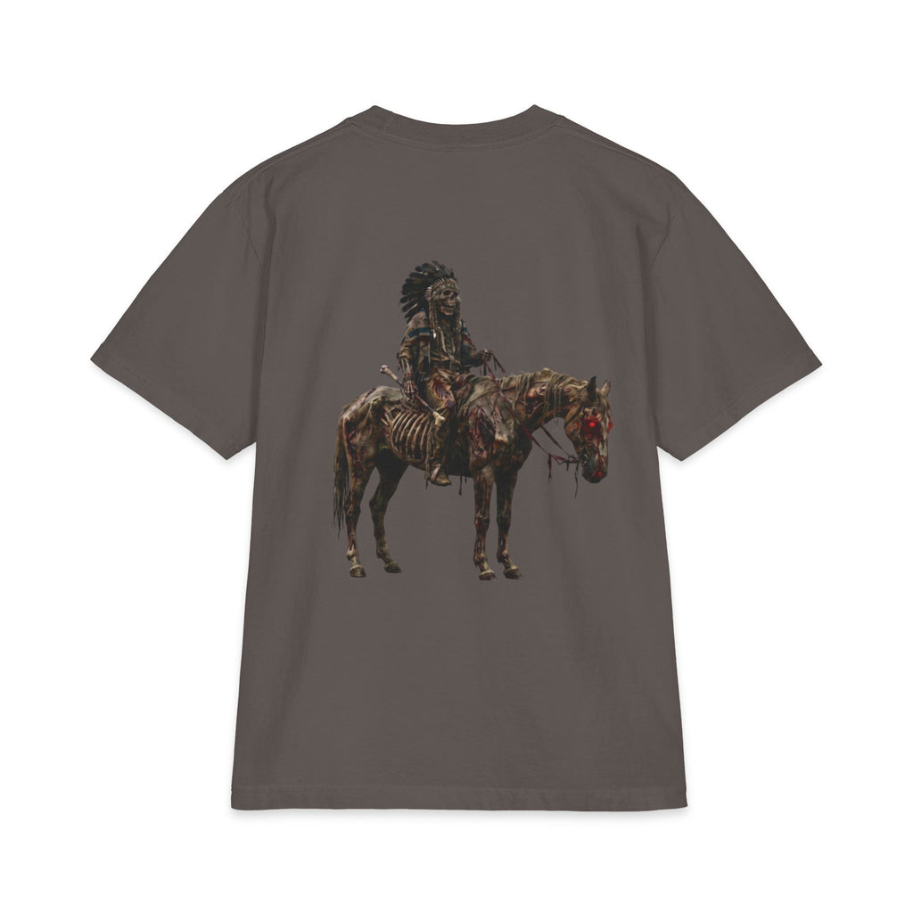 Western Warrior T‑Shirt — Native Horse Rider Graphic Tee