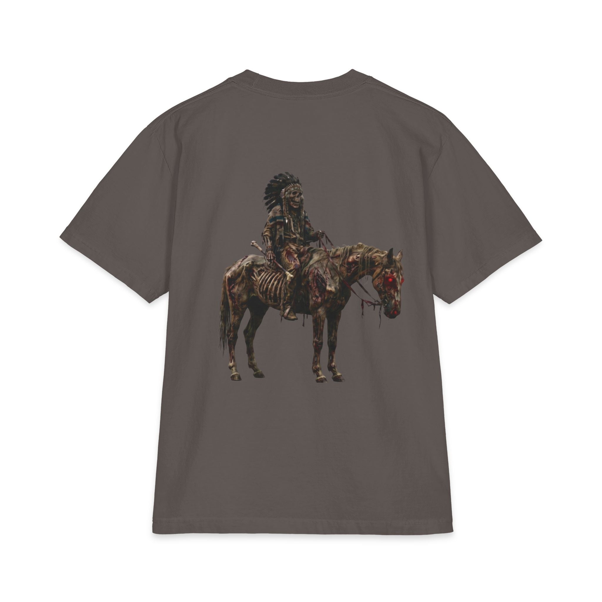 Western Warrior T‑Shirt — Native Horse Rider Graphic Tee