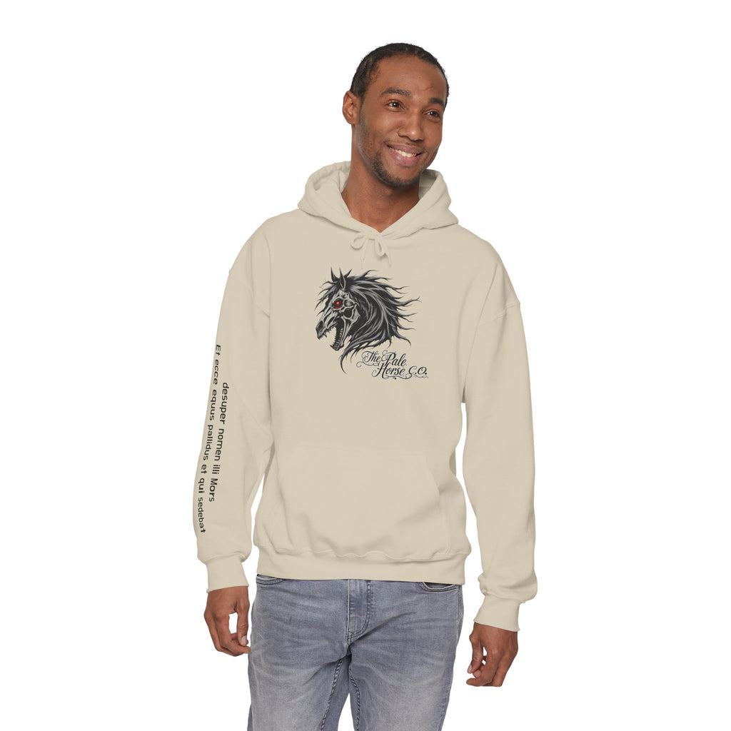 Hoodie — Dark Horse Graphic Pullover with 'Equus Pallidus' Back Art
