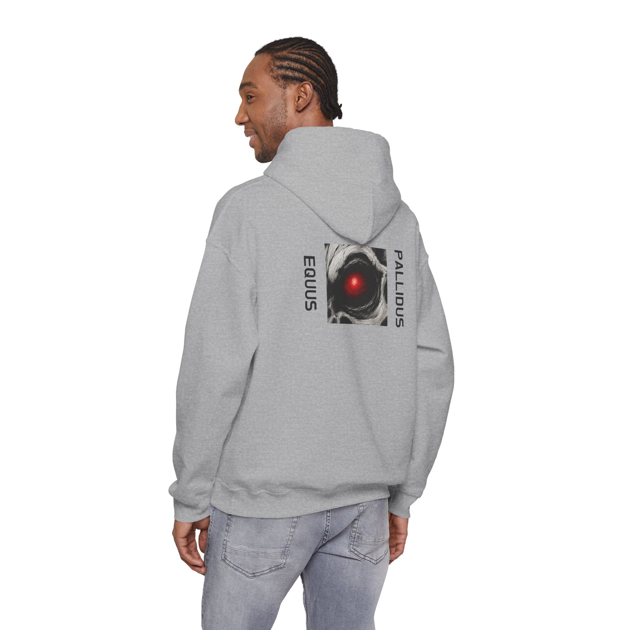 Hoodie — Dark Horse Graphic Pullover with 'Equus Pallidus' Back Art