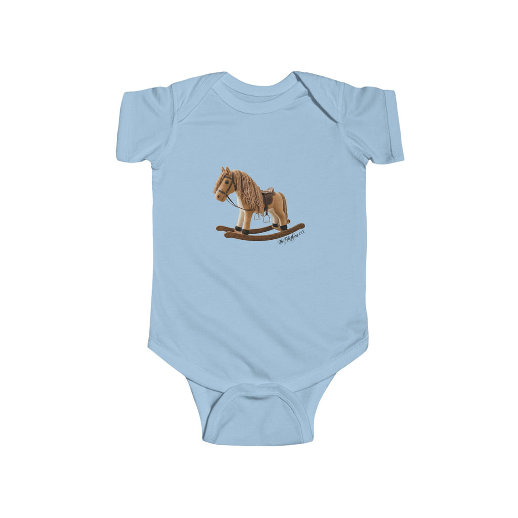 Baby Hobby Rocking Horse Nursery Onesie
