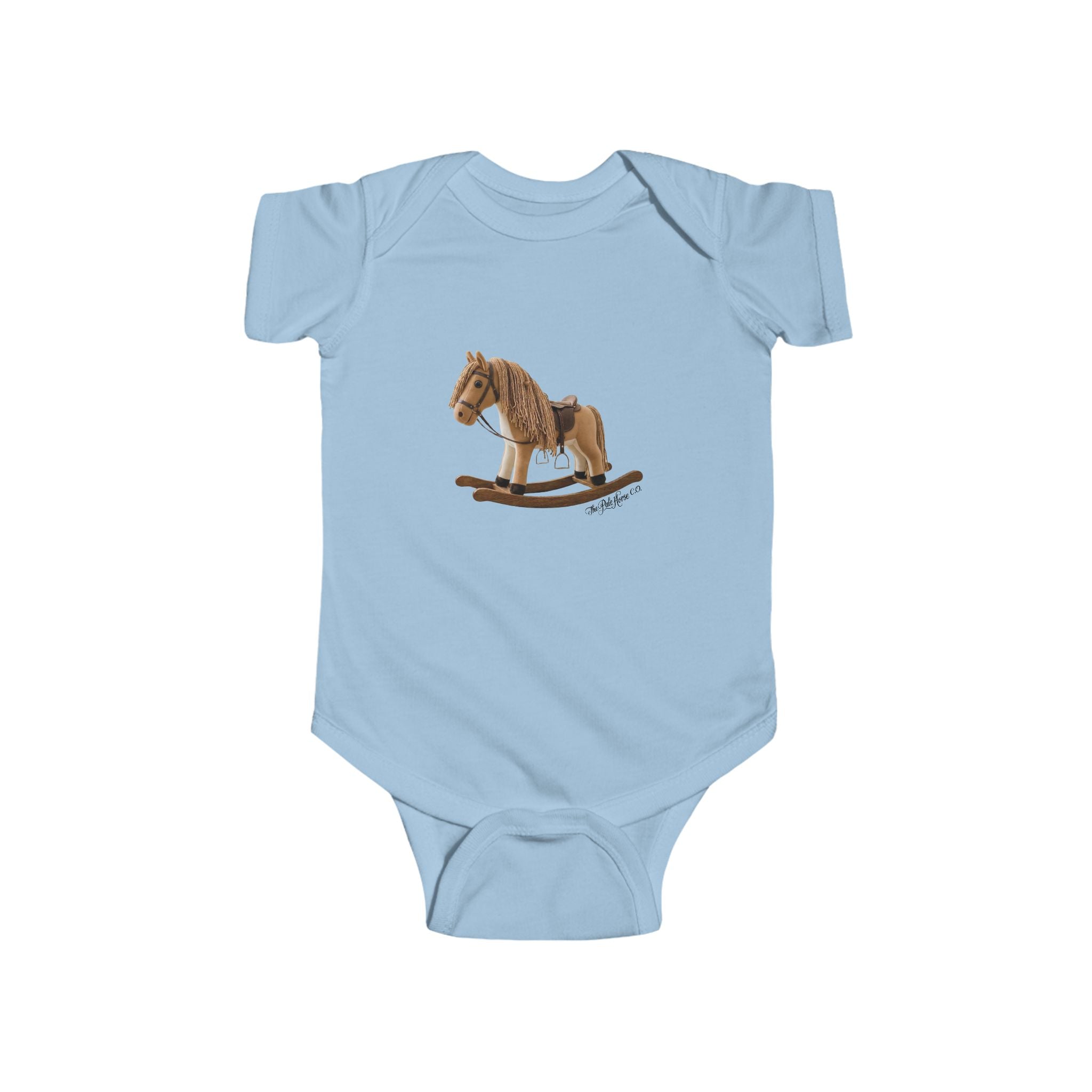 Baby Hobby Rocking Horse Nursery Onesie