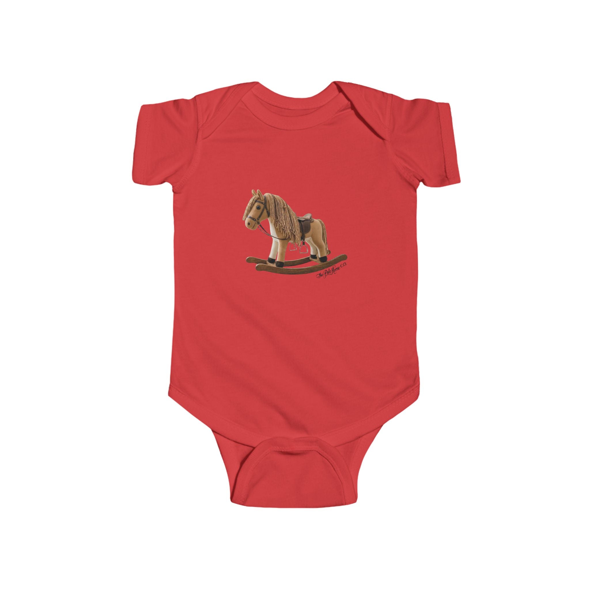 Baby Hobby Rocking Horse Nursery Onesie