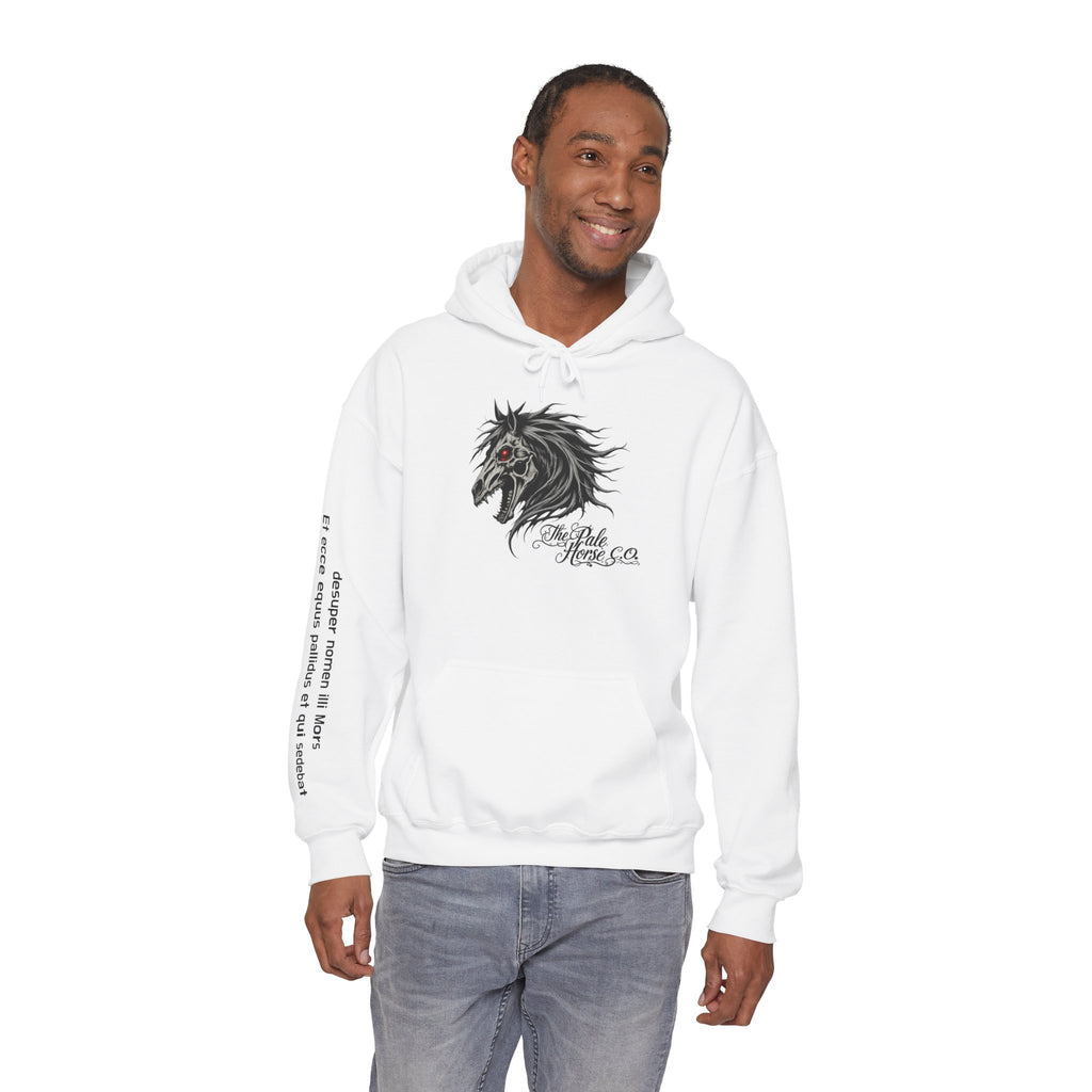 Hoodie — Dark Horse Graphic Pullover with 'Equus Pallidus' Back Art