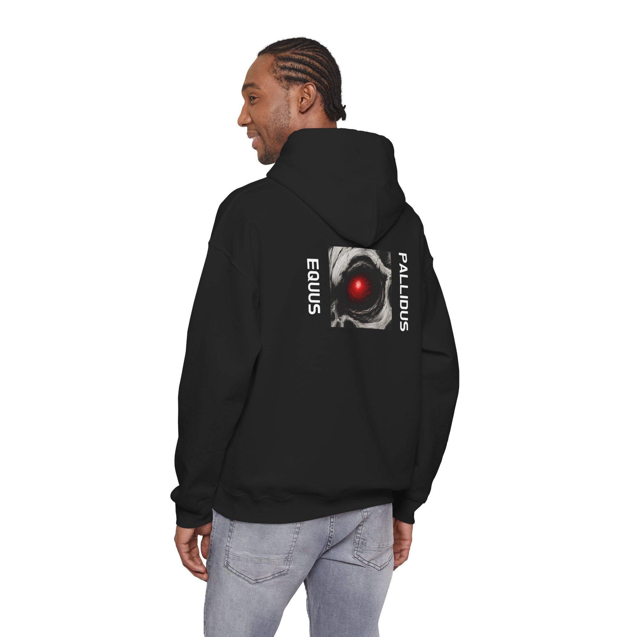 Hoodie — Dark Horse Graphic Pullover with 'Equus Pallidus' Back Art