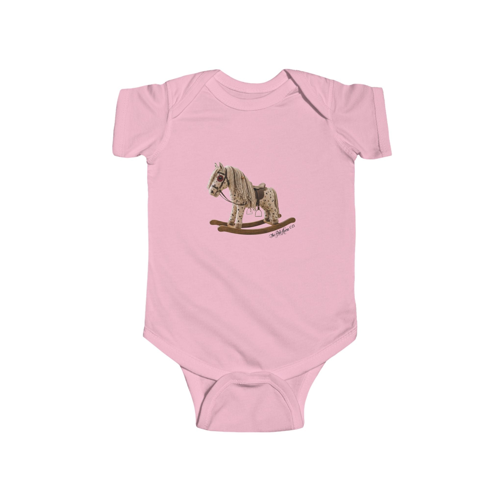 Vintage Rocking Horse Infant Onesie