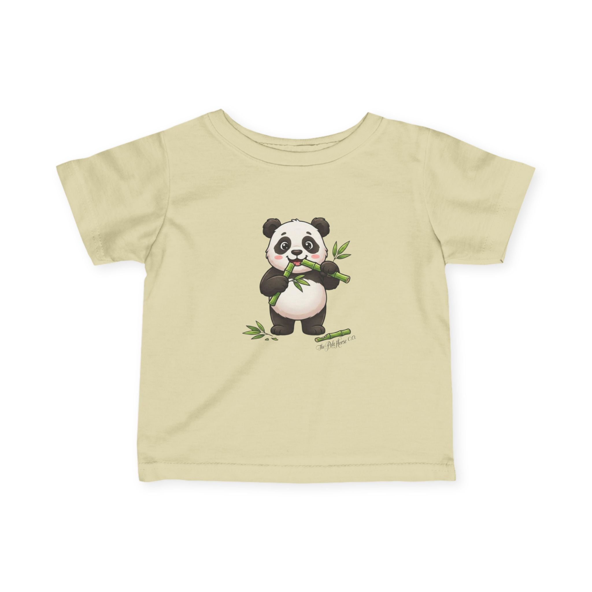Infant Panda Tee — Cute Bamboo-Loving Baby Panda Shirt for Newborns & Toddlers